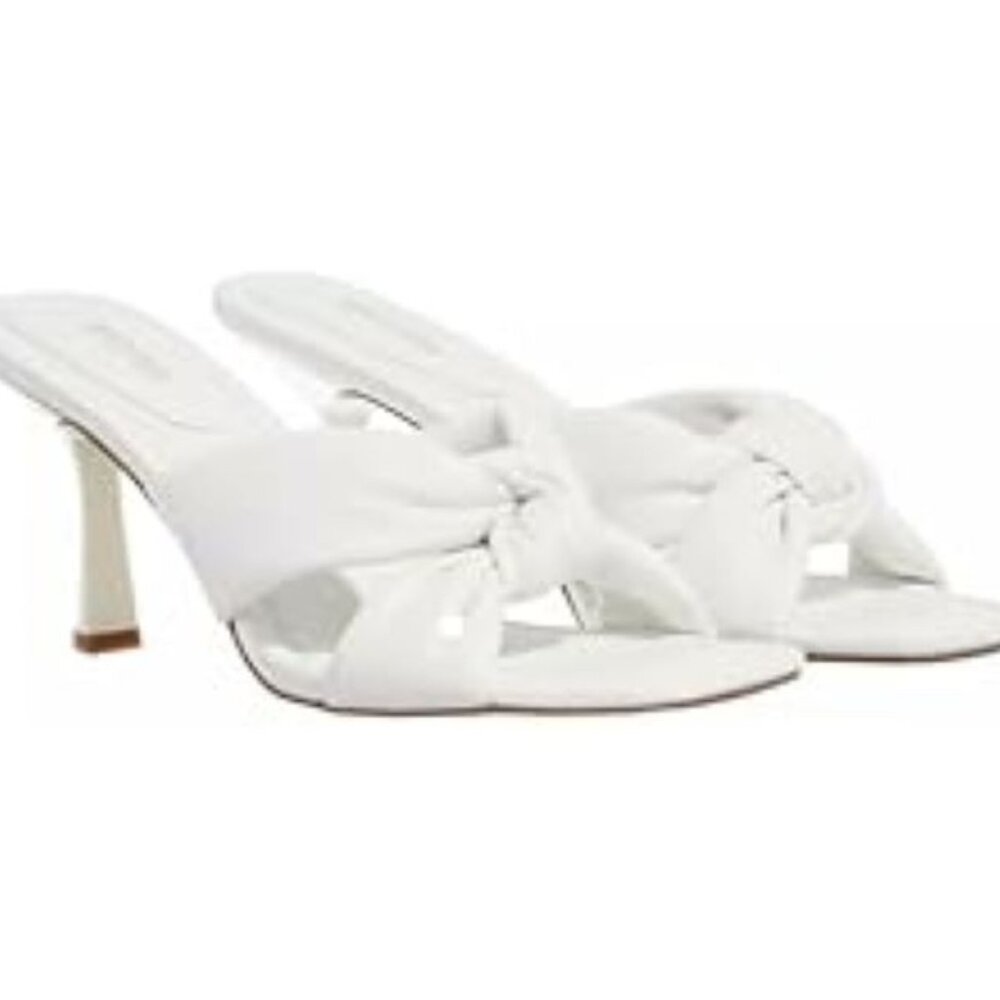 Michael Kors Women's Elena Knotted Heel Sandal